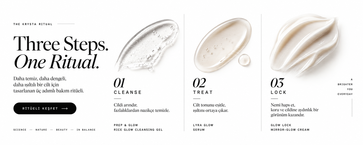 The Krysta Ritual — Three Steps. One Ritual.